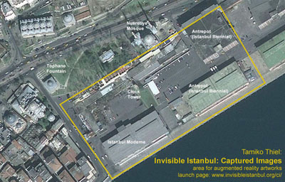 location map, Captured Images